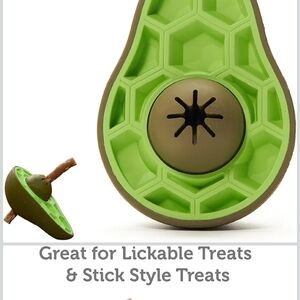 Green Avocado Dog Toy